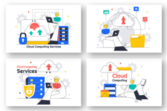 10 Cloud Computing Illustration Product Image 3