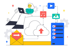 10 Cloud Computing Illustration Product Image 4