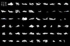500 SKY CLOUDS TRANSPARENT PNG FILES, PNG PHOTOSHOP OVERLAYS Product Image 7