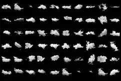 500 SKY CLOUDS TRANSPARENT PNG FILES, PNG PHOTOSHOP OVERLAYS Product Image 3