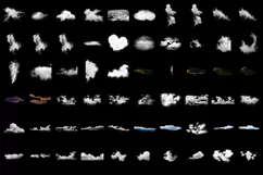 500 SKY CLOUDS TRANSPARENT PNG FILES, PNG PHOTOSHOP OVERLAYS Product Image 8