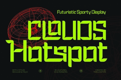 Clouds Hotspot - Futuristic Sporty Display Product Image 1