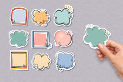 Clouds are windows Stickers | Speech Clouds and Frames Product Image 2
