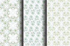 Clover seamless patterns and digital papers set Product Image 3