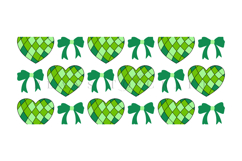 st patricks day themed Libbey glass can wrap design featuring loving style artwork available as digital files ready to download for crafting and decor projects