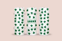 clover st patricks day skinny tumbler sublimation wrap with high resolution and transparant background are for 20oz and 30oz skinny tumbler