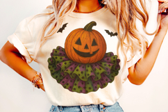 Clown Pumpkin PNG, Halloween Png, Spooky Season PNG, Fall Product Image 2