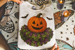 Clown Pumpkin PNG, Halloween Png, Spooky Season PNG, Fall Product Image 1