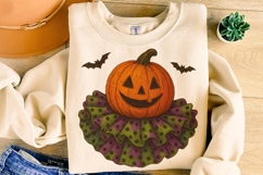 Clown Pumpkin PNG, Halloween Png, Spooky Season PNG, Fall Product Image 4