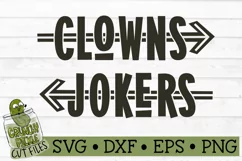 Clowns To The Left of Me SVG File Product Image 2