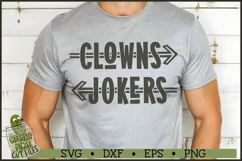 Clowns To The Left of Me SVG File Product Image 1