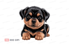 Adorable Rottweiler Puppy canine animal Product Image 1
