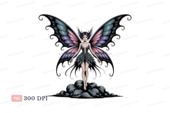 Fairy creature with butterfly wings fantasy Product Image 1