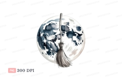 Broom moon night dark Product Image 1