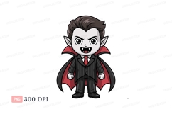 Chibi Vampire Character costume suit Product Image 1