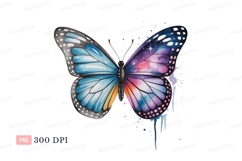 Celestial Winged Insect butterfly galaxy Product Image 1