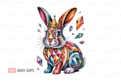 Royal jeweled rabbit crown jewels Product Image 1