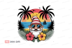 Summer Gnome Beach Vacation tropical Product Image 1