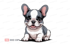 Adorable french bulldog puppy animal Product Image 1