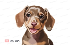 Brown puppy dog happy playful Product Image 1
