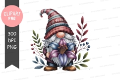 Gnome holding lemonade with lemons fruit Product Image 1