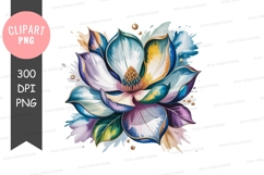 Cheerful gnome holding flowers basket with bird daisy Product Image 1