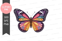 Colorful patterned butterfly wings floral Product Image 1