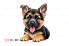 Adorable German Shepherd Puppy canine Product Image 1