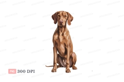 Brown dog sitting canine animal Product Image 1
