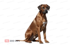 Rhodesian Ridgeback dog sitting canine animal Product Image 1