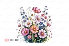 Colorful floral arrangement flowers pink Product Image 1