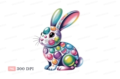 Colorful bubble bunny rabbit bubbles Product Image 1