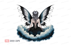 Fairy wings ethereal cloud dark Product Image 1