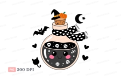 Cute Halloween Potion Bottle kawaii Product Image 1