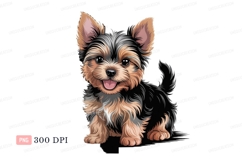 Adorable Yorkshire Terrier Puppy canine Product Image 1