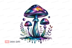 Cosmic Fungi Galaxy Nature mushroom Product Image 1