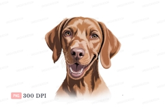 Brown dog happy expression canine smiling Product Image 1