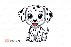 Black puppy with blue eyes and pink cheeks tongue Product Image 1