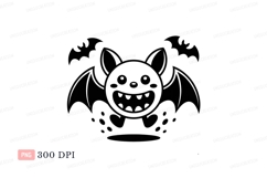 Bat creature flying fantasy dark Product Image 1