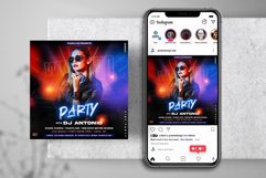 Weekend Party Instagram Flyer PSD Product Image 1