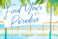 Club Vacation Handwritten Font Product Image 4