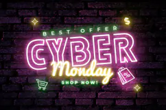 CLUBING - Neon Light Party Font Product Image 3