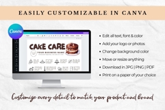 Editable Bakery Business Canva Template Bundle Product Image 10