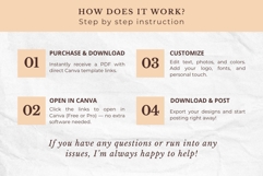 50 Editable Bakery Business Canva Template Bundle Product Image 11