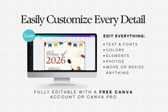 Graduation Ceremony Program Canva Template Product Image 4