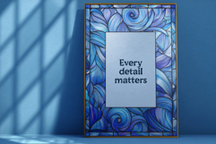 Stained Glass Mosaic Decorative Font Product Image 3