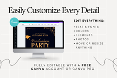 Graduation Party Invitations Canva Template Product Image 3