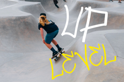 Graffikid - Urban Edge Meets Bold Elegance a Graffiti Font Product Image 2