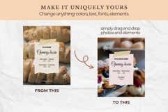 50 Editable Bakery Business Canva Template Bundle Product Image 6