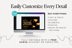Graduation Ceremony Program Canva Template Product Image 3
